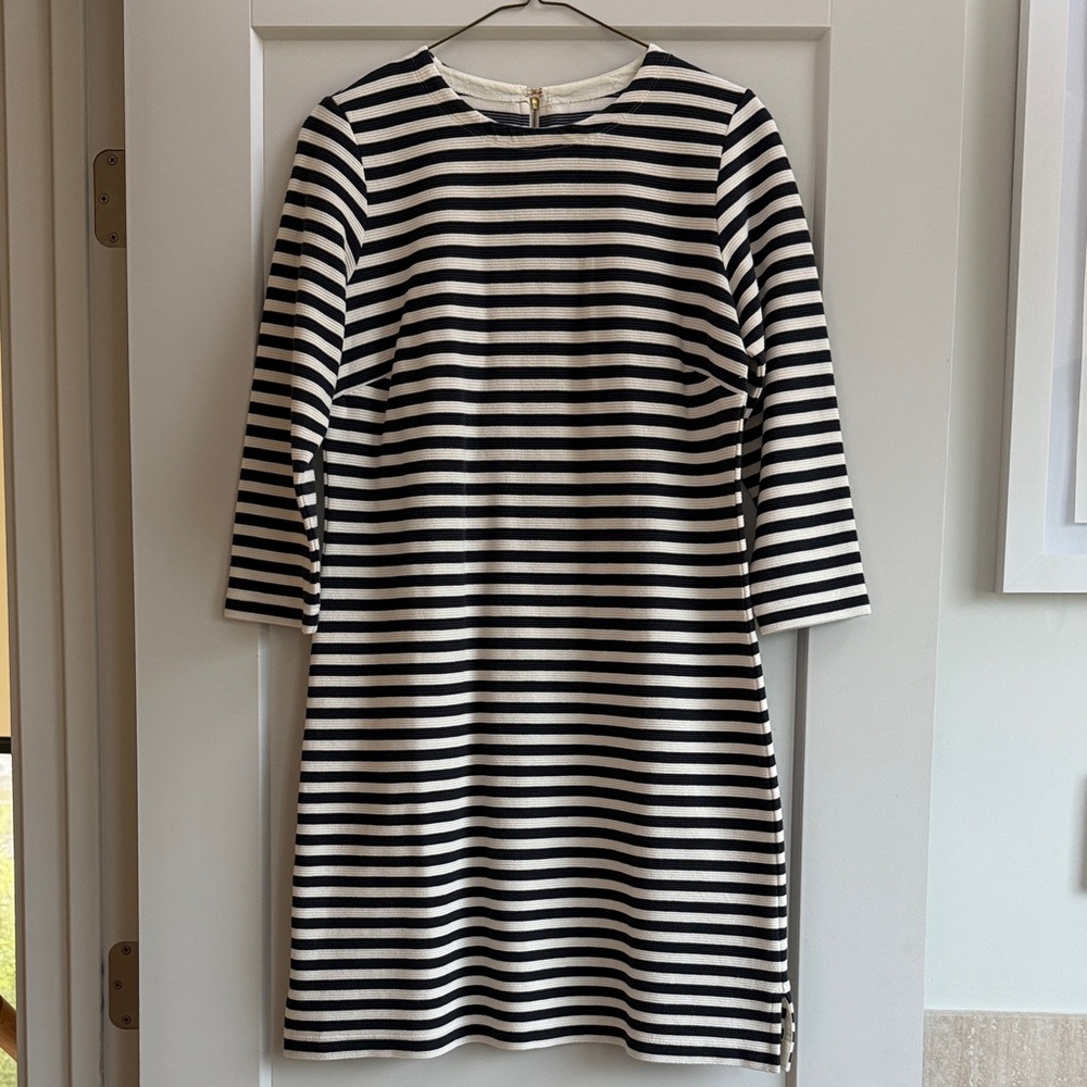 Classic Navy and White Striped Women’s Dress